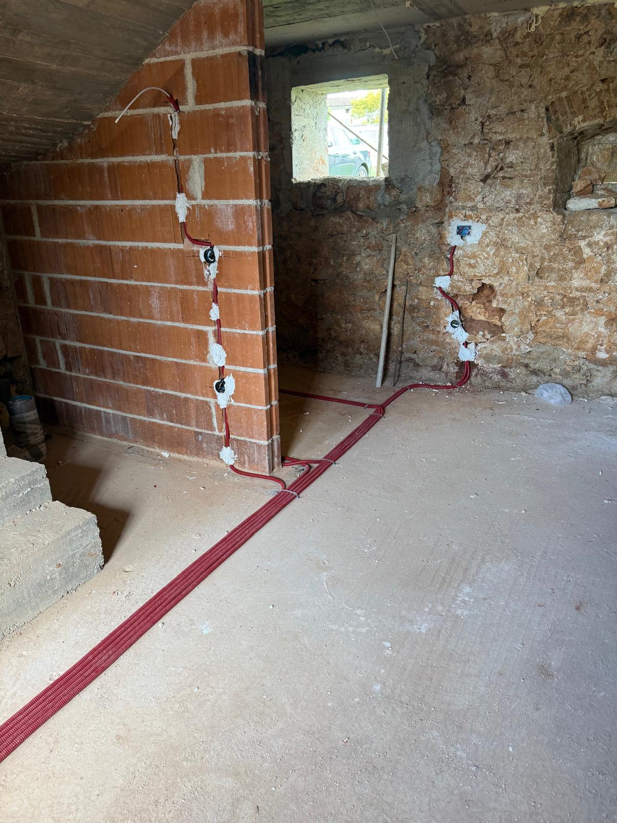 Renovacija elektroinstalacija obiteljske kuće u Žbandaju